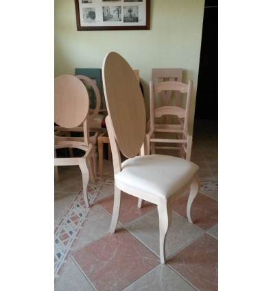 SILLA ÓVALO Nº 8  SIN CALADO