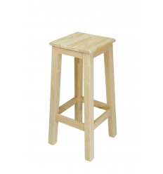 TABURETE ALTO RECTO.