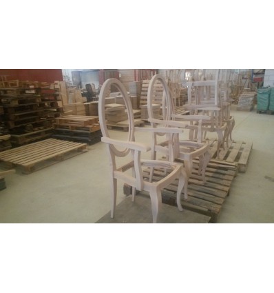 SILLÓN ÓVALO Nº2 PATA ISABELINA