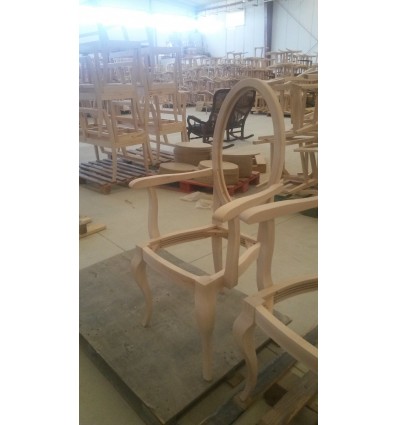 SILLÓN ÓVALO Nº2 PATA ISABELINA