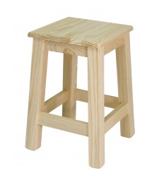 TABURETE BAJO RECTO.