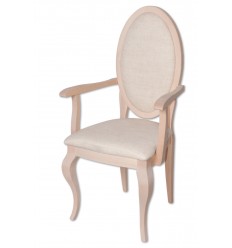 SILLÓN ÓVALO Nº2 PATA ISABELINA