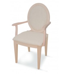 SILLÓN ÓVALO Nº 1 PATA RECTA