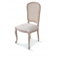Silla Luis XV respaldo Rejilla
