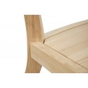 Silla Milán Asiento Madera