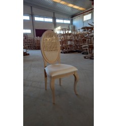 SILLA OVALO Nº2 PATA ISABELINA