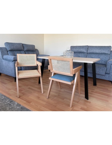 SILLON  NAPOLES ASIENTO REJILLA