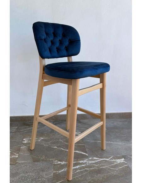 TABURETE FLORENCIA RESPALDO CAPITONE