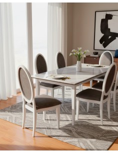 Silla Óvalo nº 2 pata recta